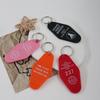 Girly Heart Cartoon Motel Key Tag Keychain Pendant Gift