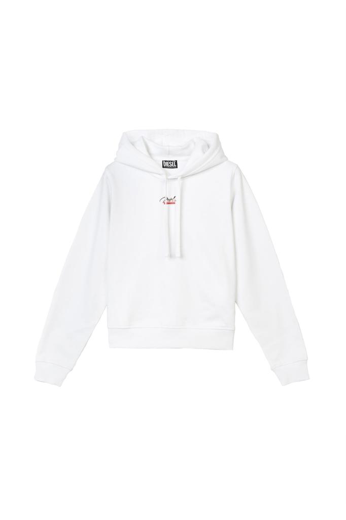 Diesel Sweatshirt Hoodie A15712RIAJH 100 White XS Women's F-REGGY HOOD-G3