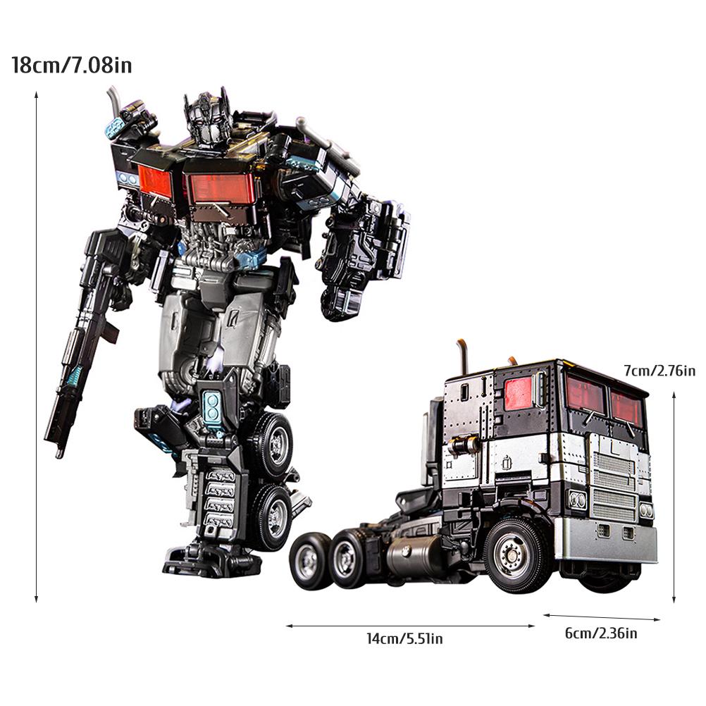 Manual Deformation Robot Car Toys Model for Kids Portable Alloy Deformation Action Figure Ornaments for Birthday and Party