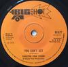 7inch Record KINGSTON FOUR COMBO  You Cant Get  Show Case BI627 Big Shot 1974 UK Reggae Ska  Dub Used