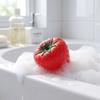 Fruit Shape Squeeze Toy for Stress Relief Soft TPR Material Handheld Sensory Toy for Bath and Office Use Strawberry Design