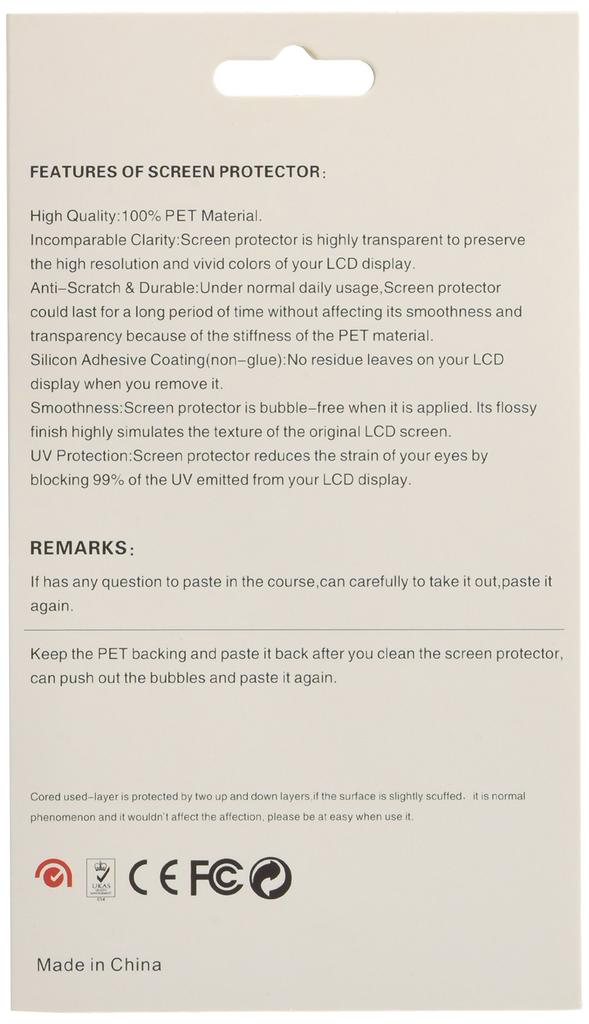 Washodo LCD screen protection sticker for Canon EOS kiss digital cameras X6i/X7i "503-0026"