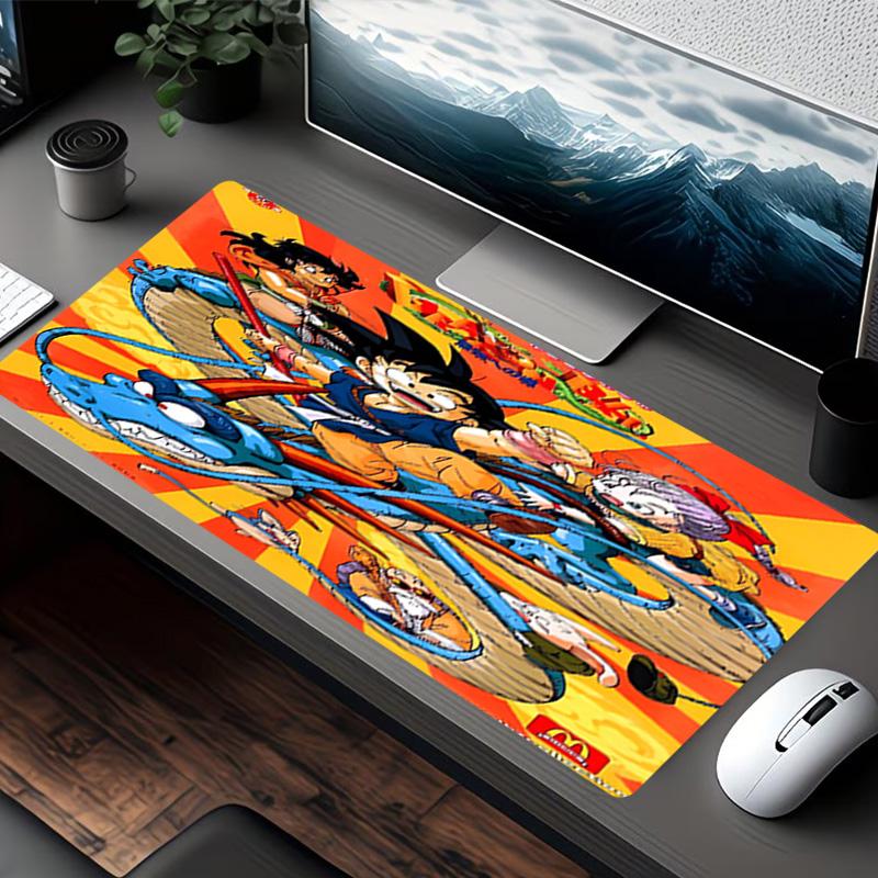 DRAGON BALL Print Mouse Pad, for Keyboard Pad Laptop PC Mat for Office Home Use, Desk Decor, Perfect Birthday Gift for Gamers