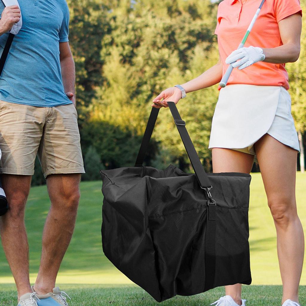 Golf Push Cart Bag Waterproof Large Capacity Carts Cover Protector Foldable Carry Bag Golf  Accessories for Travel Outdoor Daily