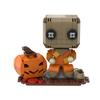 MOC Halloween Süßes oder Saures Bausteine Modell Halloween Kürbis Puppe Kreative Steine Montage Spielzeug Kinder Halloween Geschenke