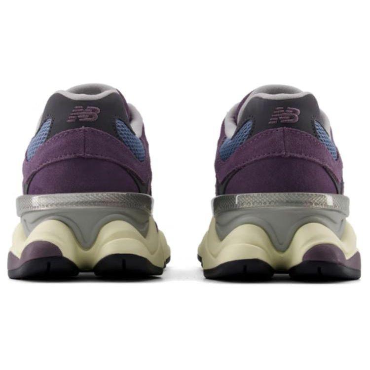 New Balance 9060 Shadow Unisex Sneakers Purple Arctic-Grey Silver-Metallic U9060SFA