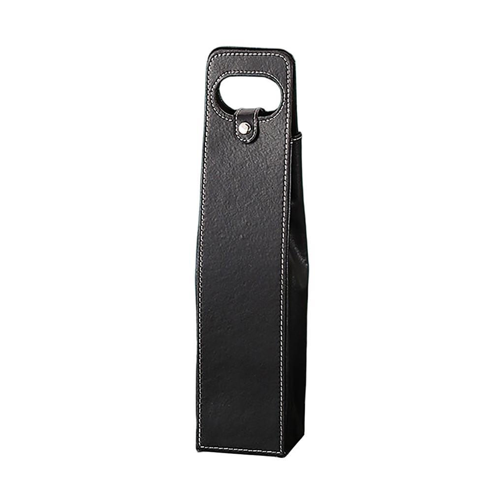 Leather Wine Bag for Carrying Bottles To Parties and Picnics