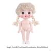 21cm BJD Doll with Footwear Interactive Design Movable Joints Educational Toy for Girls Gift Holiday
