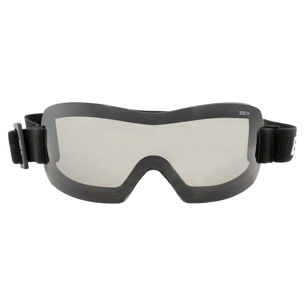 Birdz Wren Sports Goggles, Smoke Lens / UV400 & Anti-Fog / Helmet-Compatible (for Skydiving, Snowboarding, Motorcycle) WRENSM