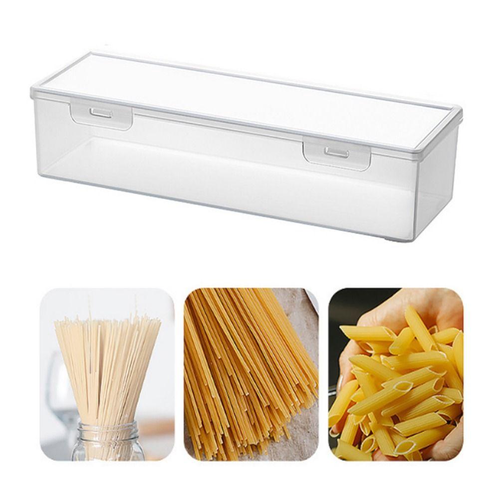 Large Capacity Noodle Storage Box Flip Cover Food Preservation Box  Pefrigerator