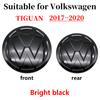 ABCD1 Volkswagen VW Front Grille Rear Trunk Emblem Badge Lid Cover Logo Decoration Sticker For Tiguan 2017 2018 2019 2020 Accessories
