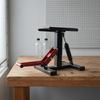 Motorcycle Lifting Stand Diamond-Plate Steel Frame for Workshop
