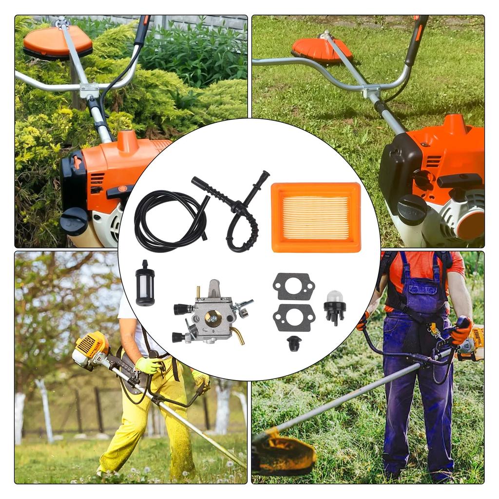 Efficient Carburetor Replacement for FS120 For FS200 For FS250 For FS300 For FS350 Brush Cutters with Essential Tools