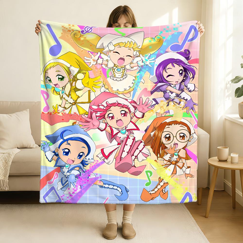 Anime Magical DoReMi Blanket Soft and Skin Friendly For Couch Bed Napping Bedspread All Seasons Comforter
