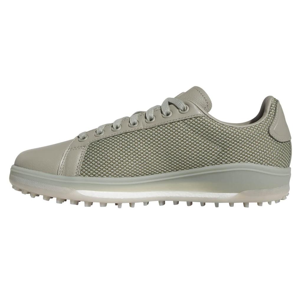Adidas Golf Go To Spikeless 1 Men's Golf Shoes, Silver Pebble/Olive Strata/Silver Pebble, Size 25.0 Cm