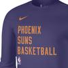 Nike Phoenix Suns Casual Sports Training Crew Neck Long Sleeve T-Shirt Men Tops Purple FD9963-566