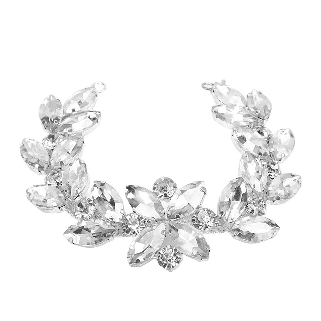 Rhinestone Chain Fine Workmanship Super Glittering Eye Catching DIY Craft Chains for Weddings