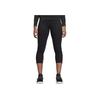 Adidas Solid Color Side Zipper Cropped Sports Pants Women bottoms Black DM4459