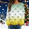 Christmas Sweatshirts For Women Knit Sweater Cute Shirt Fall Crewneck Pullover Tops
