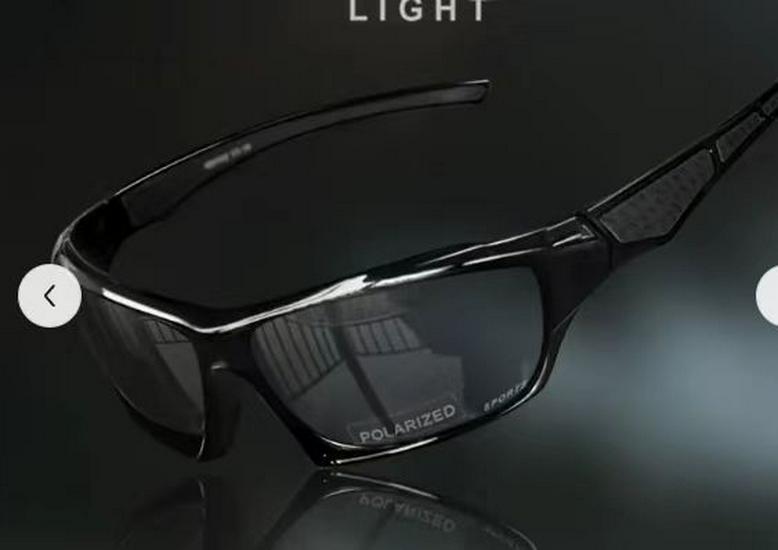 Men s Polarized Night Vision Sports Sunglasses with Trendy Iridescent Lenses for Driving and Cycling