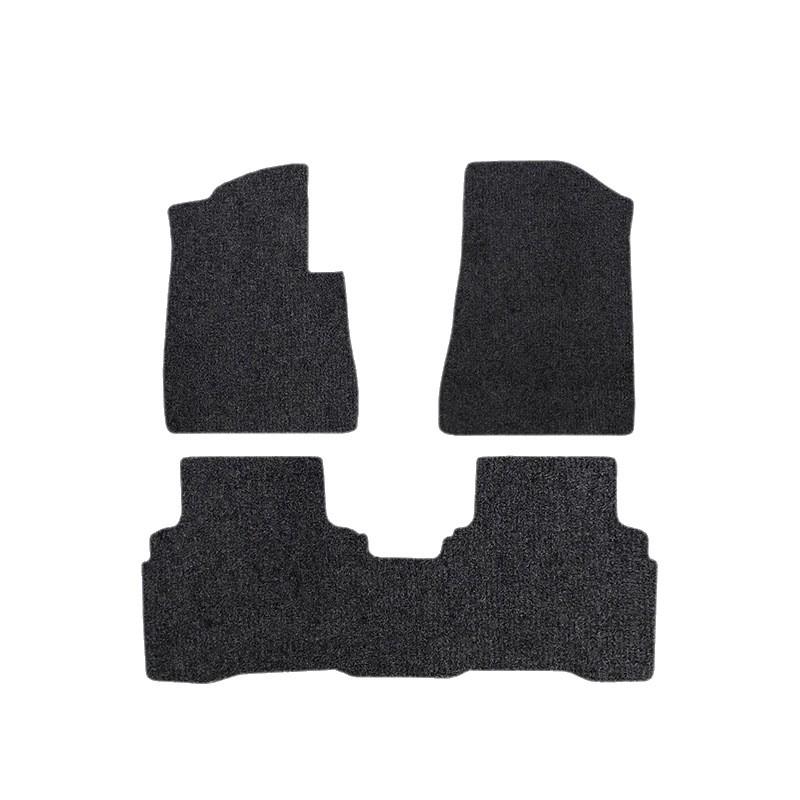 Compatible with 2023-2025 FAW-Volkswagen Sagitar/Sagitar L Models: Black Nylon Wear-resistant, Anti-slip Car Floor Mats.