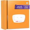 TARGET PUBLICATIONS Red and Blue Line/Small Notebooks Four Line - 76 Ruled Pages Hard Brown Cover | 15.5 Cm X 19 Cm Appr