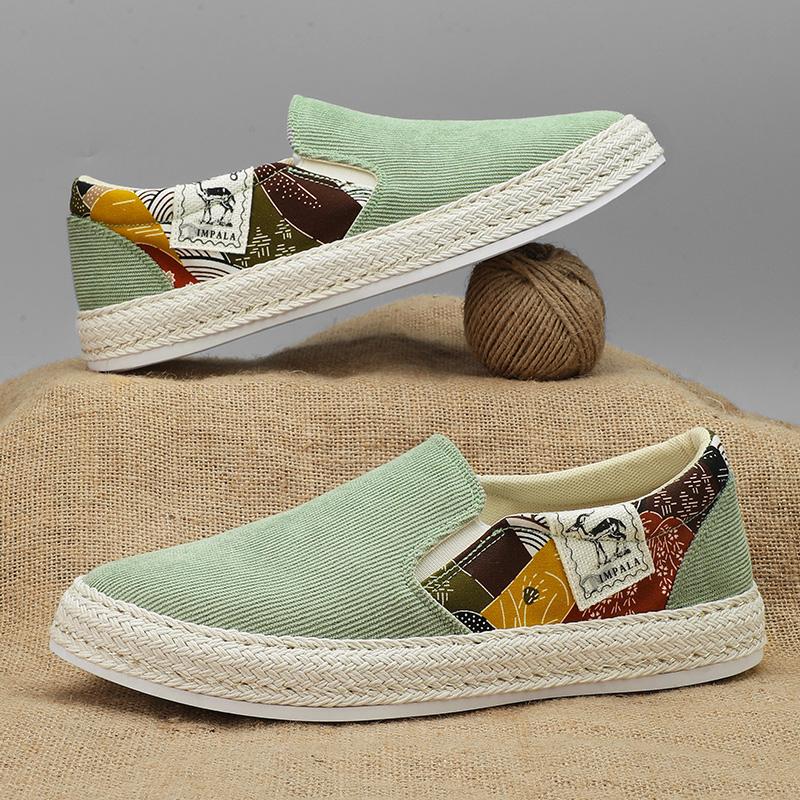 New men's youthful and trendy outdoor casual simple personality slip-on lazy casual shoes