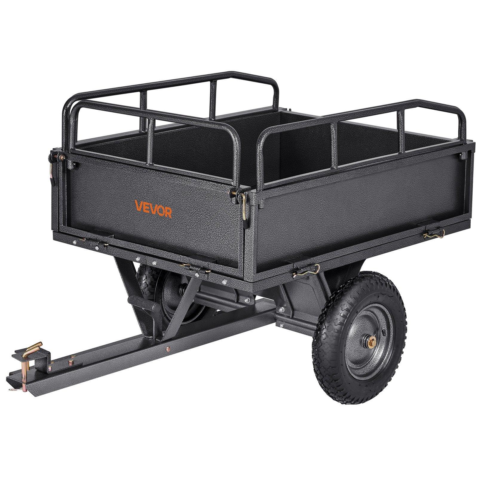 VEVOR Garden Utility Trailer, 10 Cu