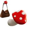 New Hanging Shelves Mushroom Clothes Hat Hook Bathroom Hanger Self-adhesive Wall Decoration Finishing Home Storage Hook