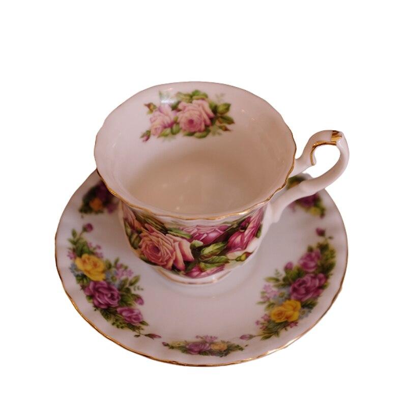 Французский Ретро Креативный Керамический Кофейный Набор Роскошный Керамический Набор для Послеобеденного Чая Многоразовая Кофейная Чашка Товары для Дома BD50