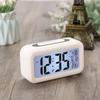 Alarm Clock Desktop Digital Clock LCD Large Screen Temperature Calendar Nightlight Wake-up Student Snooze Clock 12/24H Bedrooms