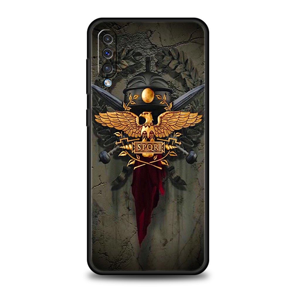 

Phone Case For Samsung A56 A36 A26 A24 A12 A14 A16 A50 A70 A20E A22 A40 A34 A54 A42 A52 5G A04s A06 Cover Roman Empire Emblem Galaxy A54 5G