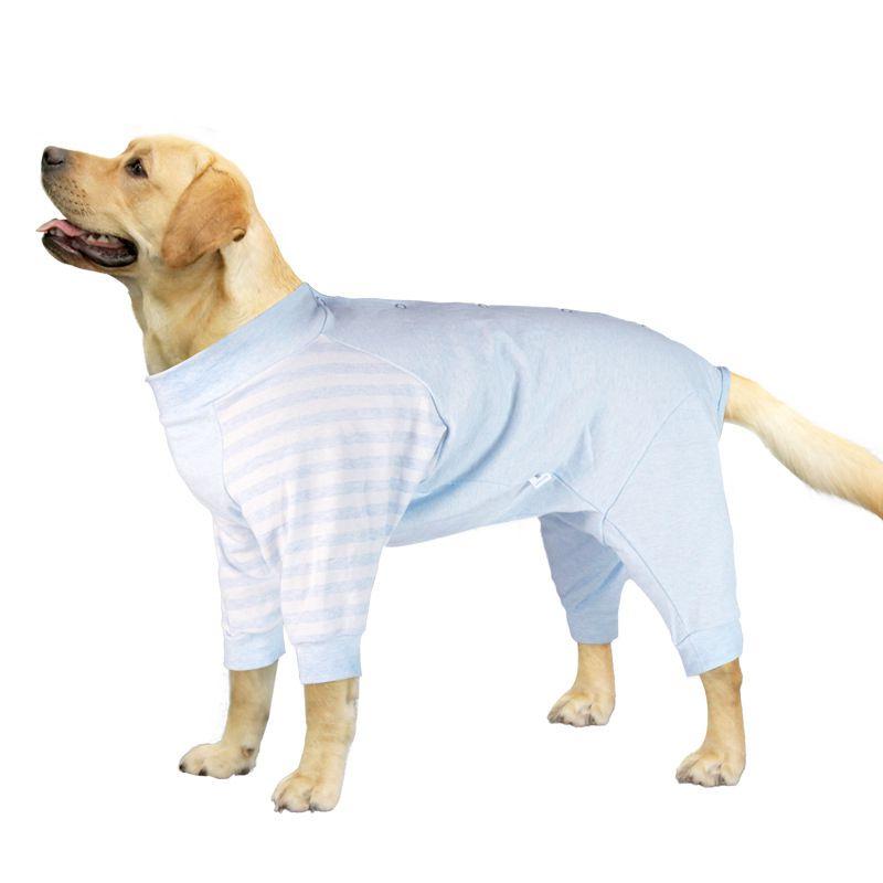 Pet Home Clothes  Anti-hair Loss Pajamas Fashion Winter Dog Clothes Medium/Large Dogs Four-legged Cotton Clothing Surgical Gowns