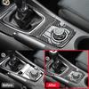 Für Mazda 3 Axela 2014-2019 Auto-Schalttafel-Dekor, Kohlefaser, 3D-Aufkleber, Abdeckung, Zierleiste im Auto-Innenraum-Zubehör