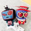 10cm Dolls Hazbin Hotel Vox Lucifer Ko Plush Toy Keychain Kawaii Bag Pendant Cute Anime Peripherals Keyring Birthday Fans Gift
