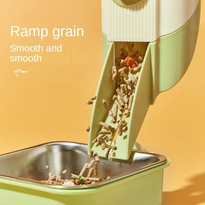 Pet Parrot Bird Feeding Waterer Cat Dog Cage Hanging Waterer Pigeon Rabbit Small Pet Automatic Feeding Water Feeding Bowl