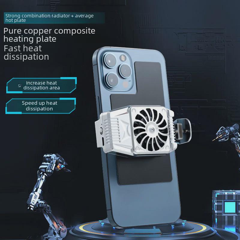 Arctic Shark Copper Heat Sink: Rapid Cooling Semiconductor Radiator for Mobile Phones