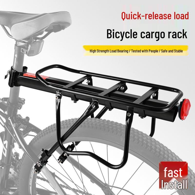 Quick Release Alloy Steel Mountain Bike Rear Luggage Rack
