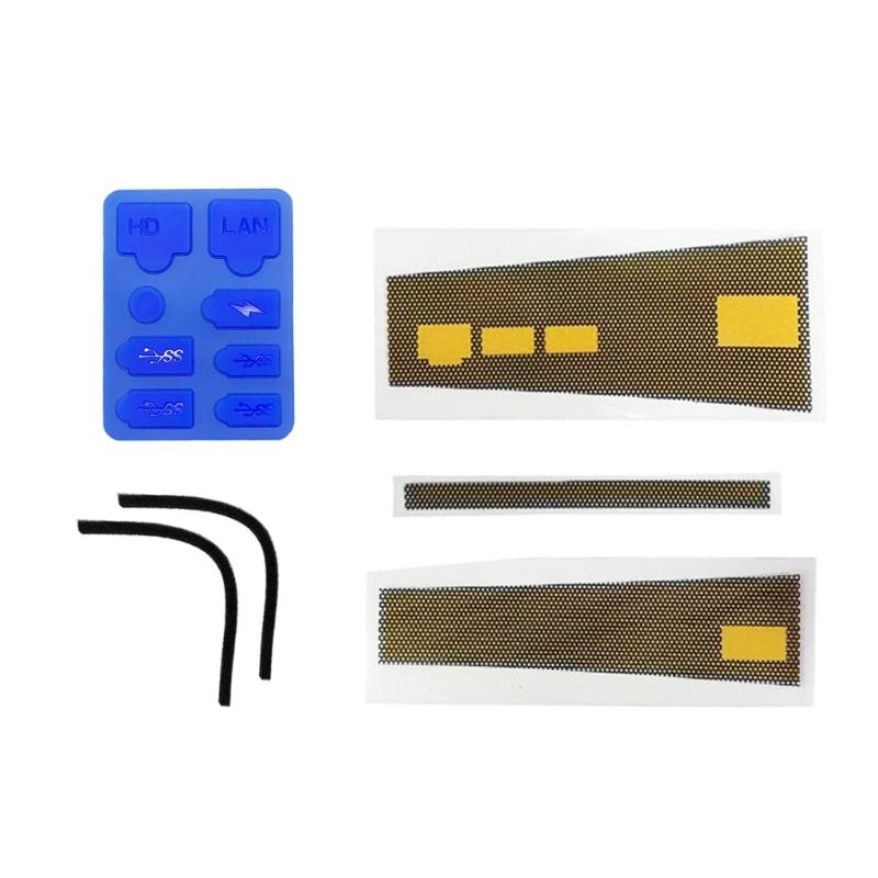 Dust Filter Game Console Faceplate Cooling Vents Dust Plug Dustproof Filter Cover Durable Mesh Cover Case for Slim