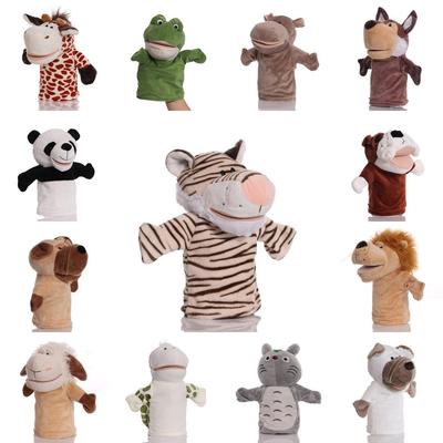 Plush Hand Animal Puppet Toy Cartoon Glove Role Play Interactive Educational Child