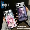 Pink Mech  A-Aemeath From Game WuWa Phone Case For iPhone17,16,15,14,13 Plus,Pro Max Magnetic For Magsafe Wireless Charging