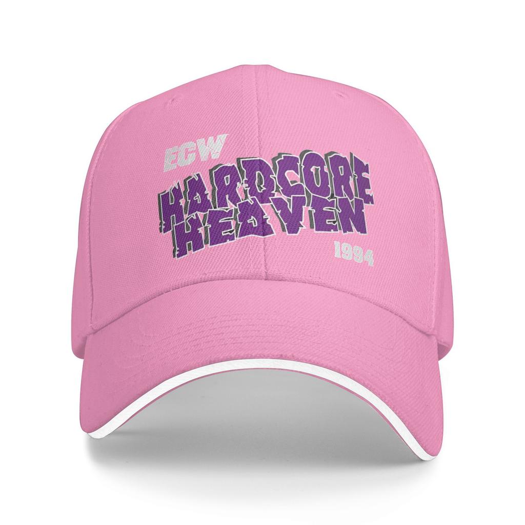 Ecw Hardcore TV Wrestling Baseball Caps Merch Vintage  Casquette For Men Women Travel Headewear  Adjustable