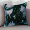 Movie Alien Soft Comfortable Pillow Case Cartoon For Sofa Living Cat Room Home Office Retro Decor Protective Cover