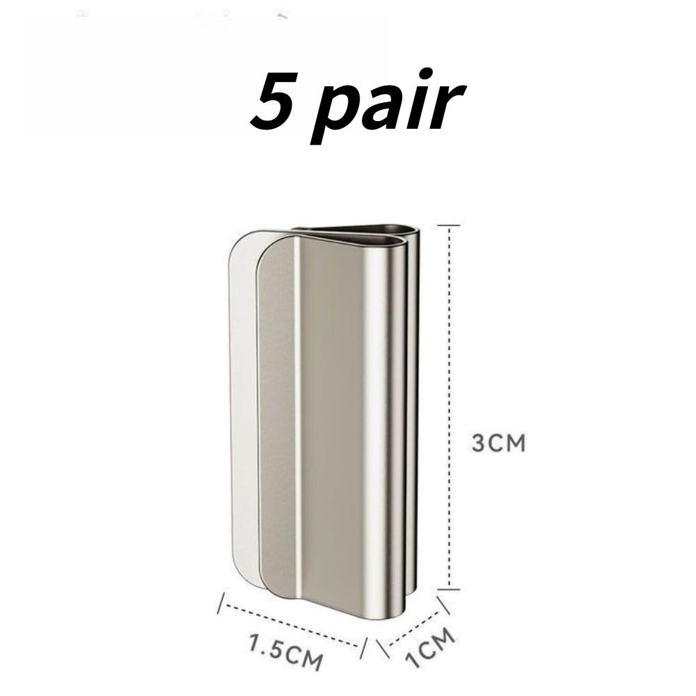 New Strong Magnetic Curtain Clips Nail Free Blackout Closure Clips Keep Curtain Closed Prevent Light Leaking For Bedroom Office