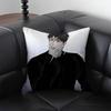 Korean BL Manhwa Roses And Champagne Pillow Case Fashion Square Pillowcase Bedroom Sofa Room Ins Decoration Leisure