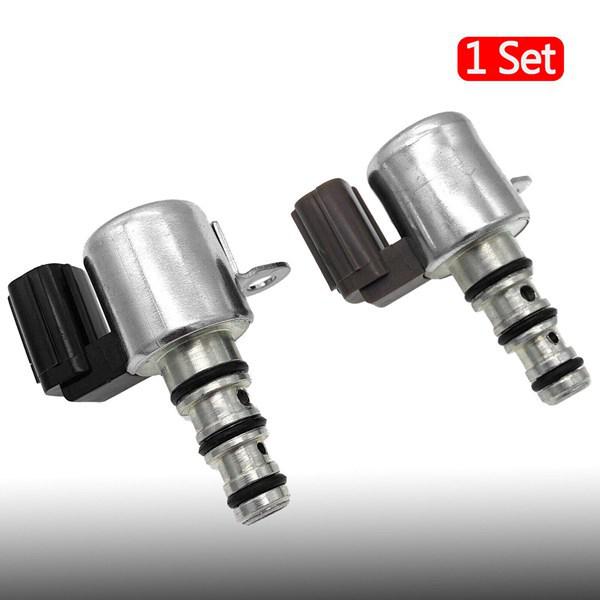 Honda Accord Transmission Solenoid Valve Set - Black & Silver ABS