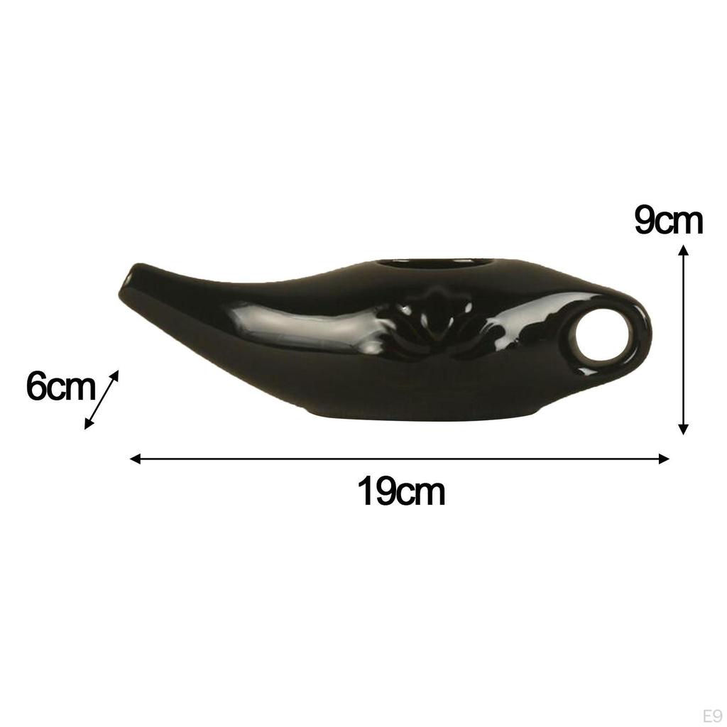 Ceramic Neti Pot Nasal Cleansing Nose Wash Irrigator for Rinsing