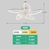 Living Room Bedroom Dining Room Ceiling Fan with Light - Stylish Home Decor