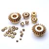 1:1 Precision MINI Bevel Gear 0.3/0.4/0.5/0.8/1M 90-Degree Transmission Brass Model Static Change Accessories