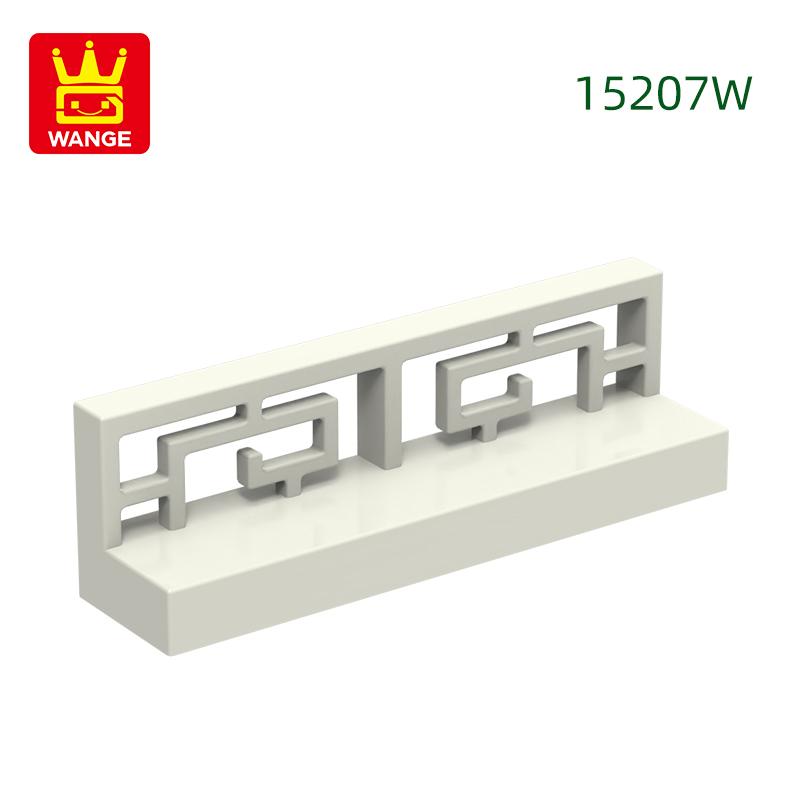 131Pcs/lot 15207W 1x4x1 Wall Panel 4-hole Construction Block Moc Colour Accessories Works With featuring Blocks Playthings Ideal For Kids